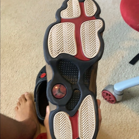 Retro Jordan 13 olive - Picture 2 of 4